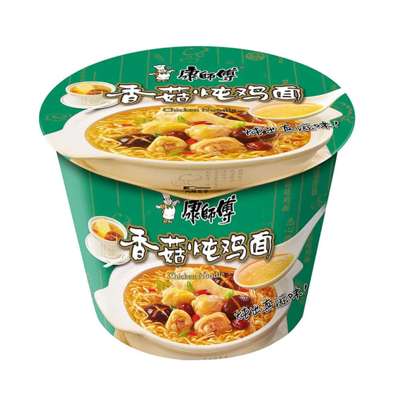 Mì Ly Master Kong Gà Hầm Nấm 105 g – mì ăn liền gà nấm thơm ngon