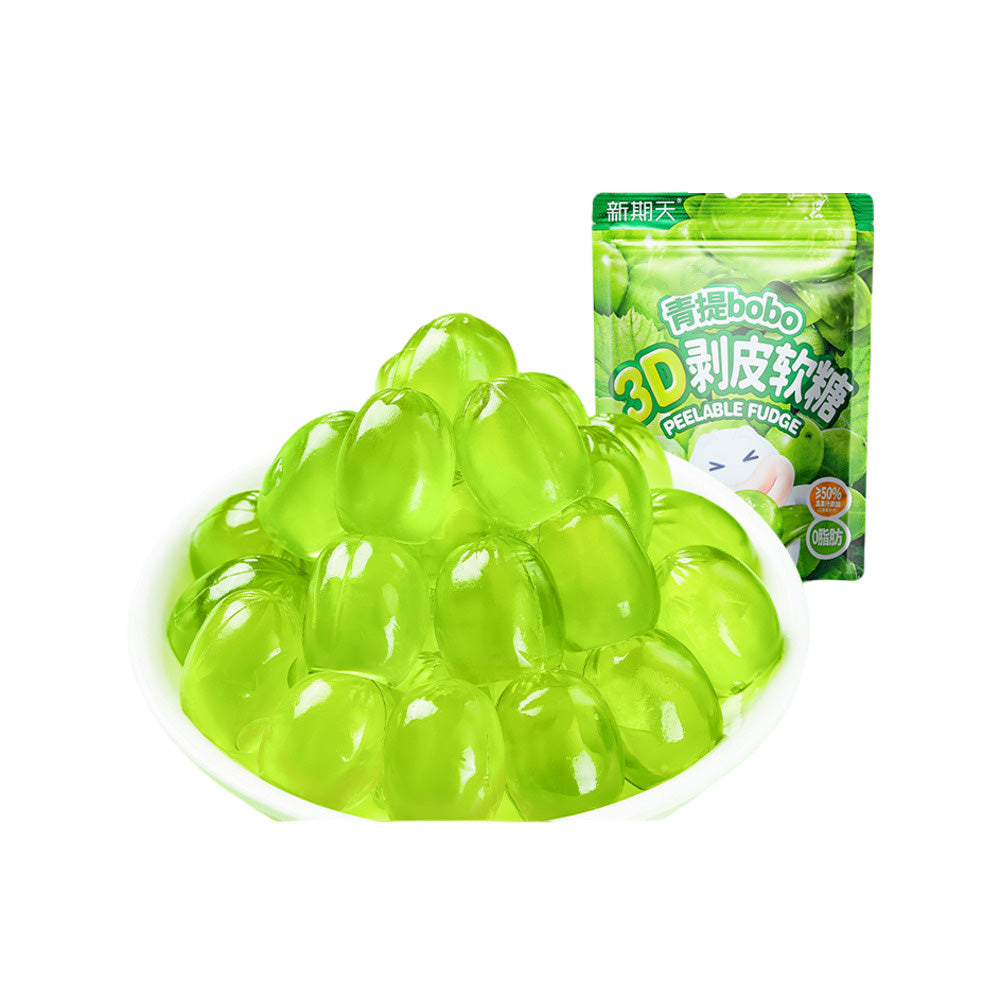 Xinqitian-Bobo-3D-Peelable-Gummies---Green-Grape-75-g---Peelable-Jelly-Candy-1