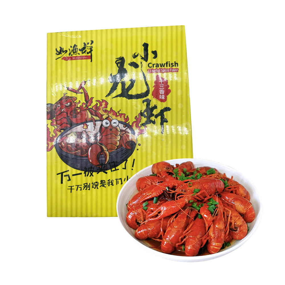 Ruyuxiang-13‑Spice-Crawfish-500g---Chinese-Thirteen‑Spice-Seasoned-Crayfish,-Ready-to-Heat-1