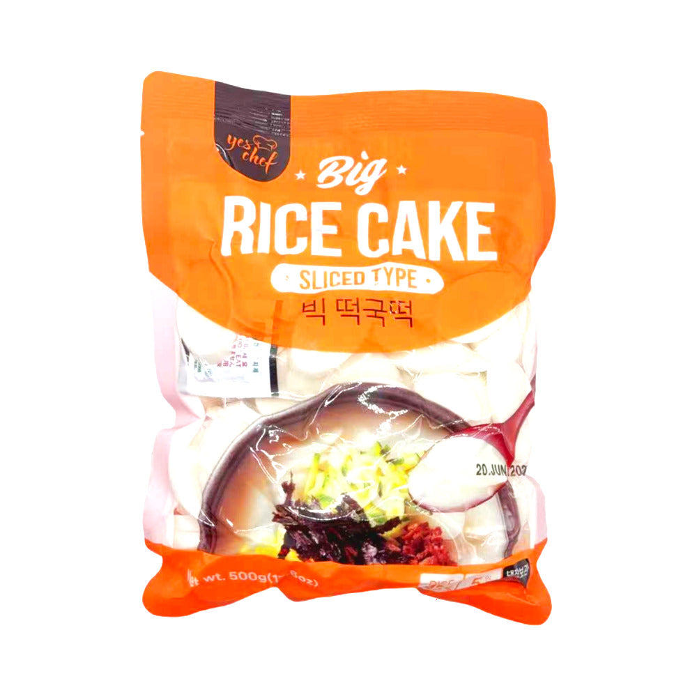 Yes-Chef-Korean-Sliced-Rice-Cakes-500g---For-Tteokbokki-&-Tteokguk-1