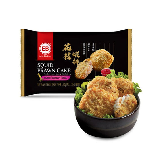 Bánh Mực Tôm EB 200 g – snack hải sản chiên giòn