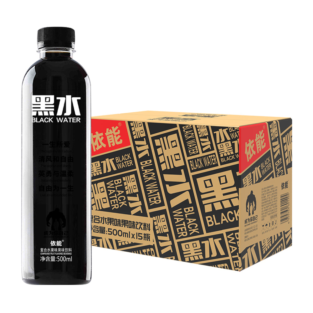 [Full-Case]-Yien-Black-Water-Drink,-Mixed-Fruit-Flavour,-500ml-x-15-1