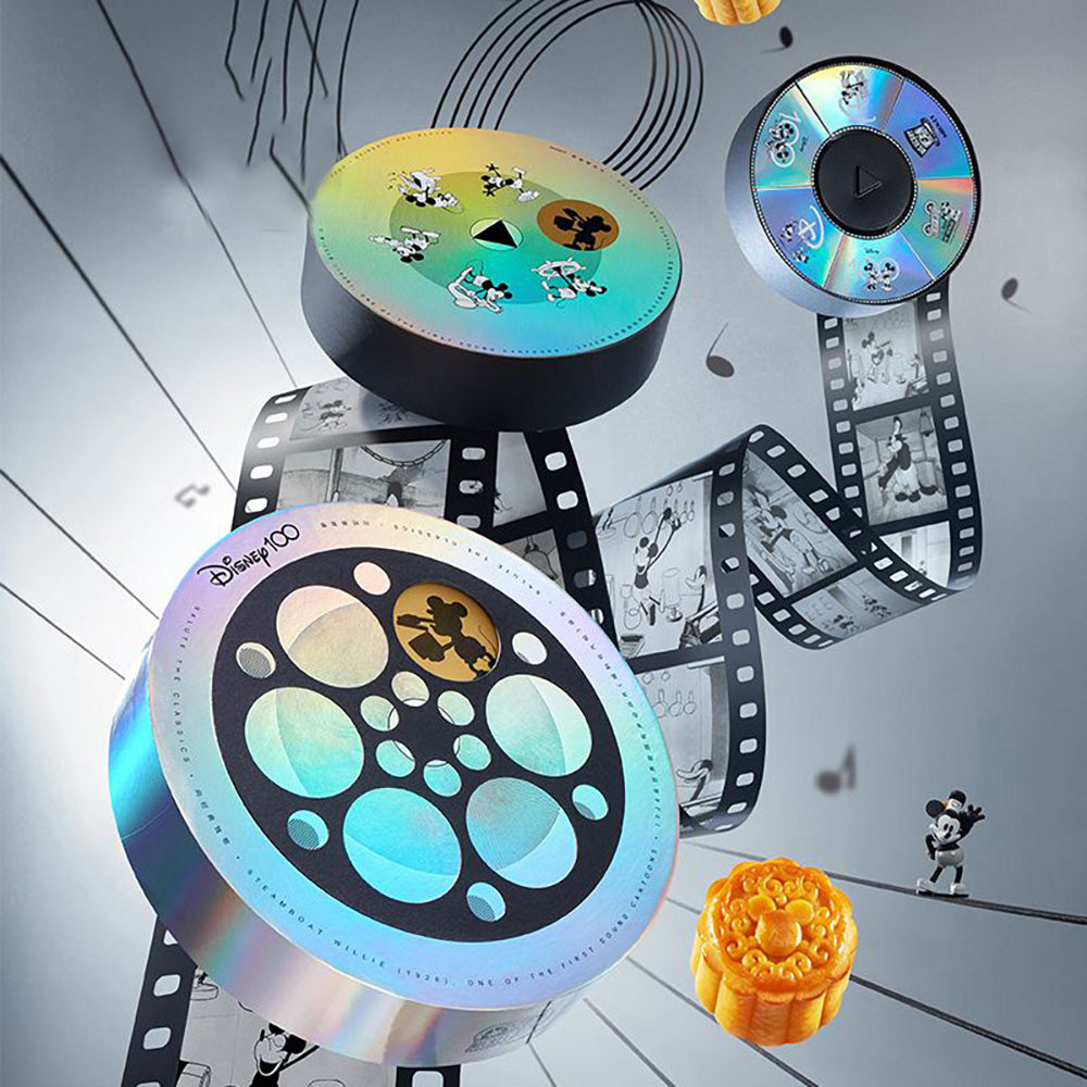 Disney-100th-Anniversary-Joyful-Shadows-Mooncake-Gift-Box---6-Pieces,-360g-1