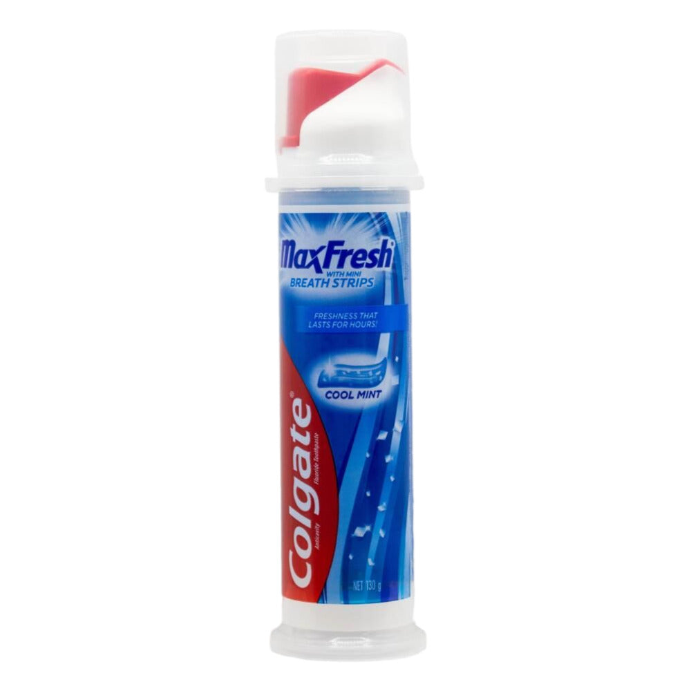 Mini Colgate Toothpaste Supe Rmini Colgate MaxFresh Cool Mint Toothpaste with Mini Breath Strips 130g ...