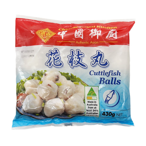 China Royal Kitchen Viên Mực Nang 430 g – dai giòn, ngọt thịt