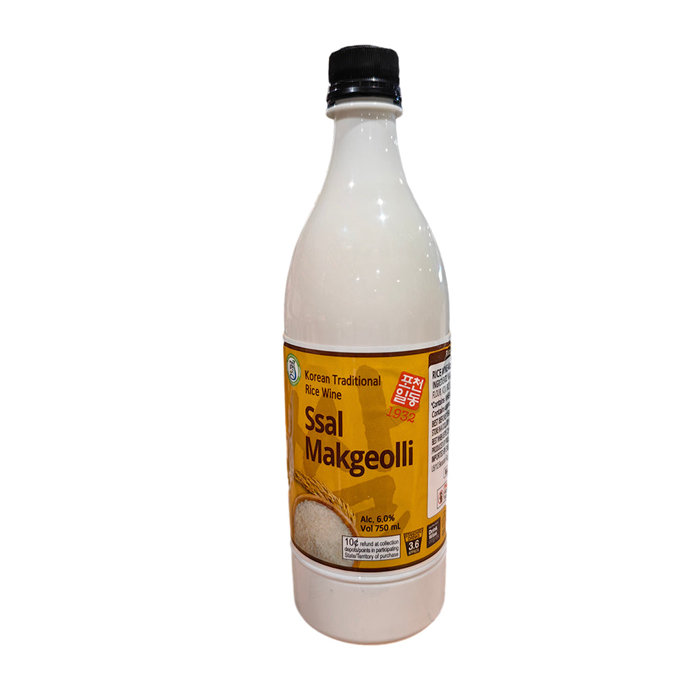 Korean Traditional Rice Wine Makgeolli 6% - 750ml – Umall - Australia's ...