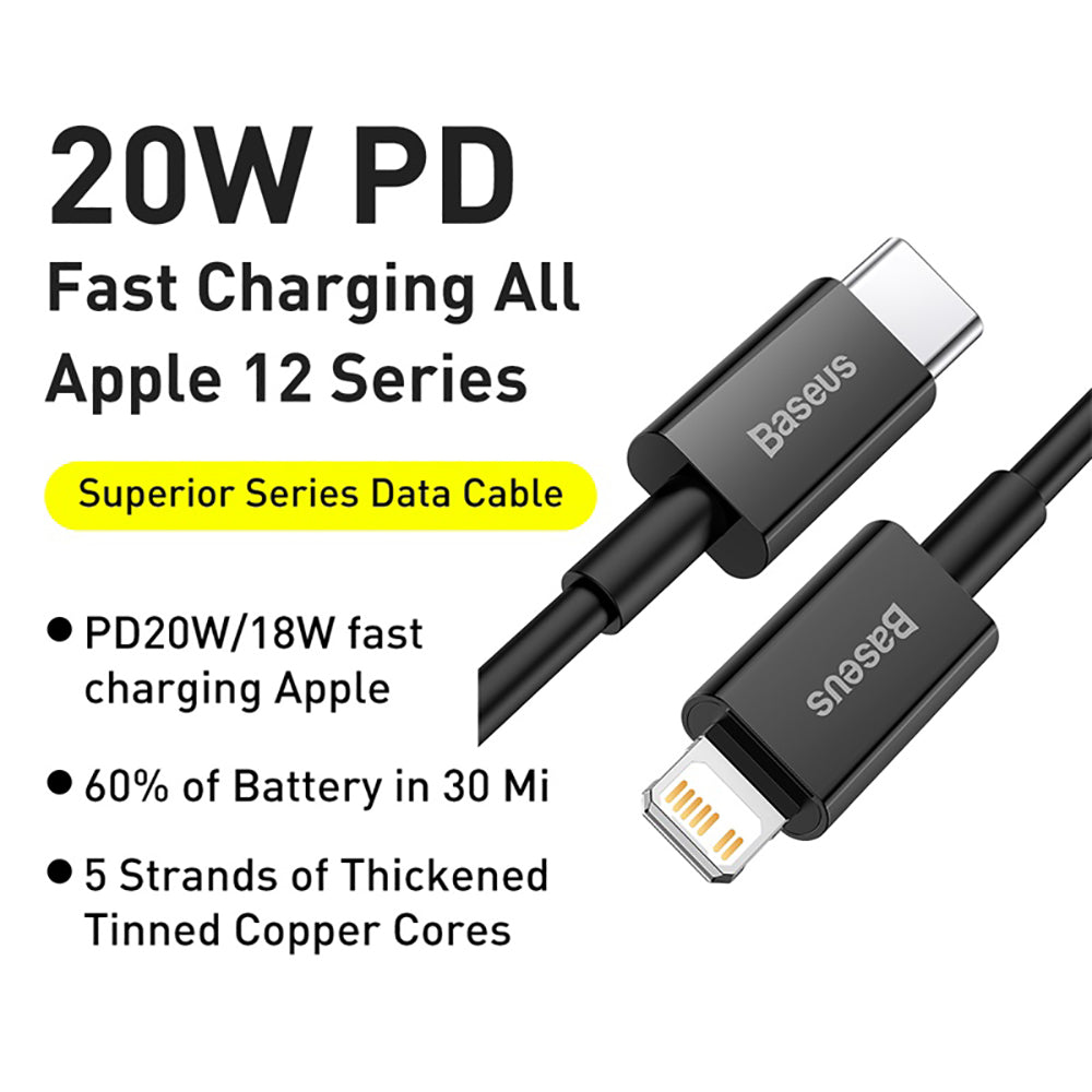 Baseus-Superior-Series-Fast-Charging-Cable-Type-C-to-iP-PD-20W-2m-Black-1