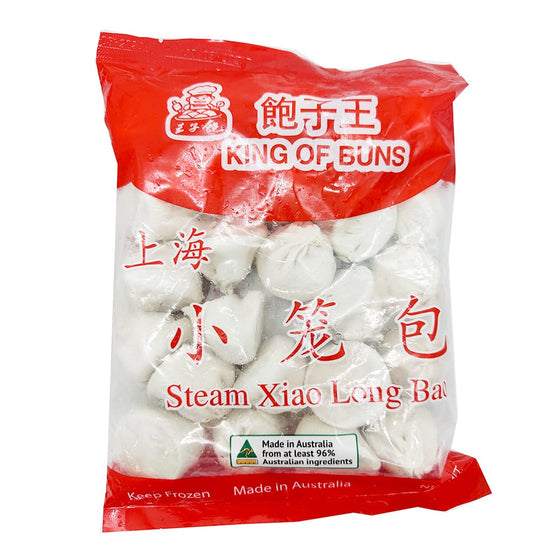 Baozi King Bánh Bao Thượng Hải 600 g – đông lạnh, nhân súp đậm vị