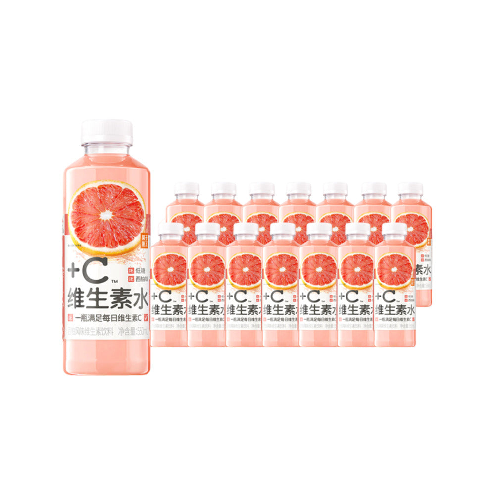 Guo-Zi-Shule-+C-Grapefruit-Vitamin-Water-550ml-x-15-Bottles---Vitamin-C-Drink-1