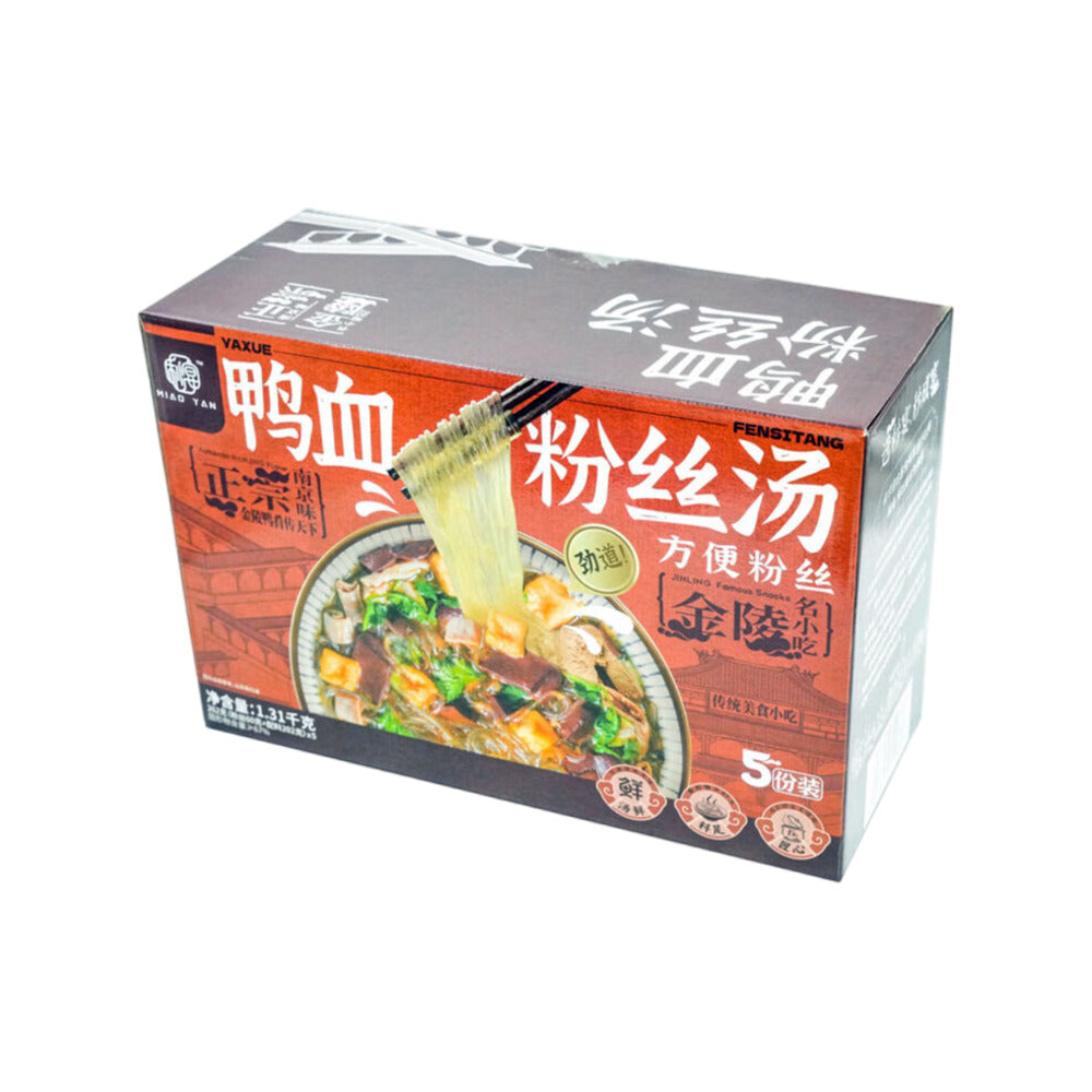 Miaoyan-Nanjing-Duck-Blood-Vermicelli-Soup-(Flavour)-262g-x-5-–-Limited-Import-1