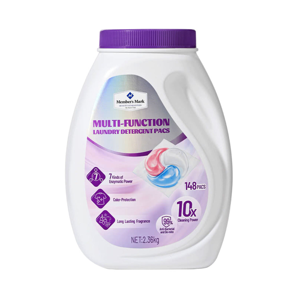Member's-Mark-Multi-Function-Laundry-Detergent-Pods-–-Sunlit-Tea-Scent-(148-Pacs,-2.36-kg)-1