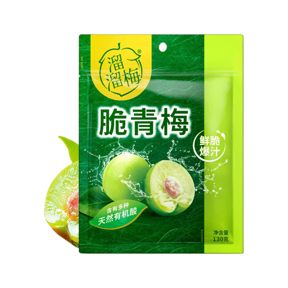 Liuliumei-Crispy-Green-Plums-130g-–-Fast-Sydney-Delivery-1