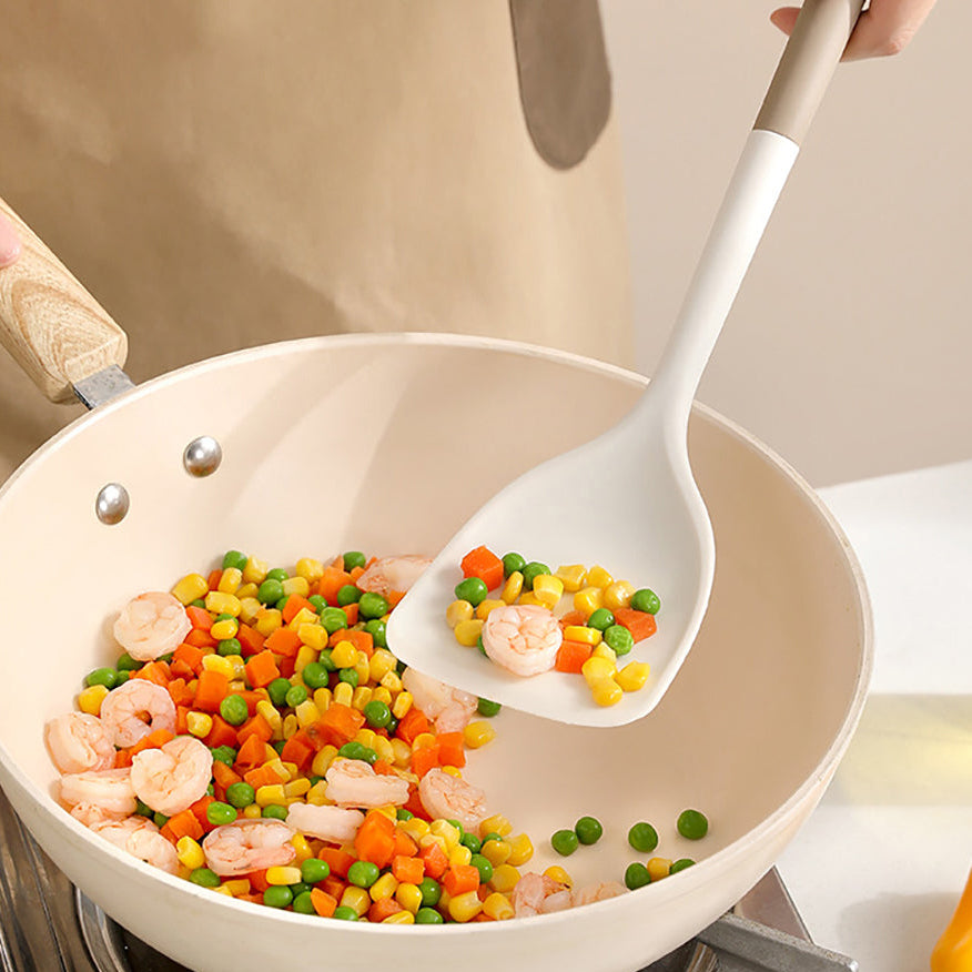 Xẻng xào silicon FaSoLa 1 chiếc – spatula chống dính, chịu nhiệt