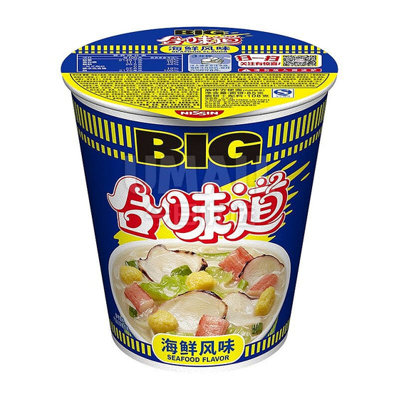 Mì Ly Nissin Cup Noodles Big Hải Sản 108 g – mì cốc lớn vị hải sản đậm đà