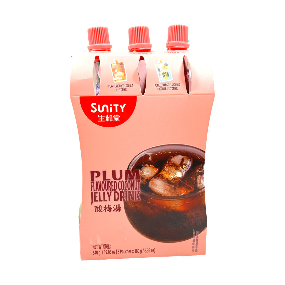 SUnity-Plum-Flavoured-Coconut-Jelly-Drink---540g-(3-x-180g-Pouches)-1