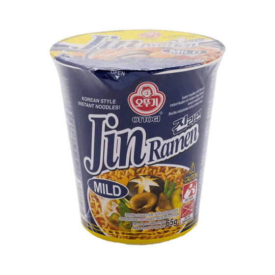 Mì Ly Jin Ramen Ottogi 65 g – mì Hàn Quốc không cay