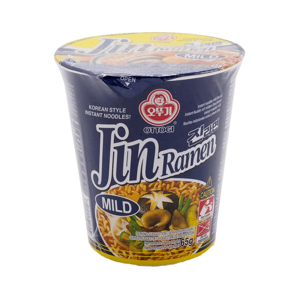 Mì Ly Jin Ramen Ottogi 65 g – mì Hàn Quốc không cay