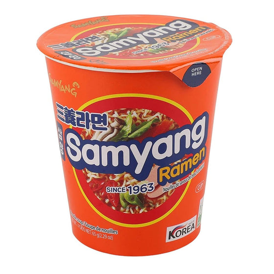 Mì Samyang Ramen Ly 65 g – ăn liền vị bò Hàn Quốc