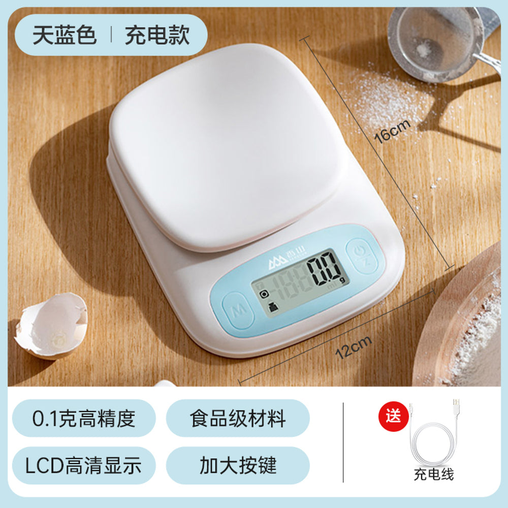 Xiangshan-Kitchen-Digital-Scale---Sky-Blue,-Rechargeable-1