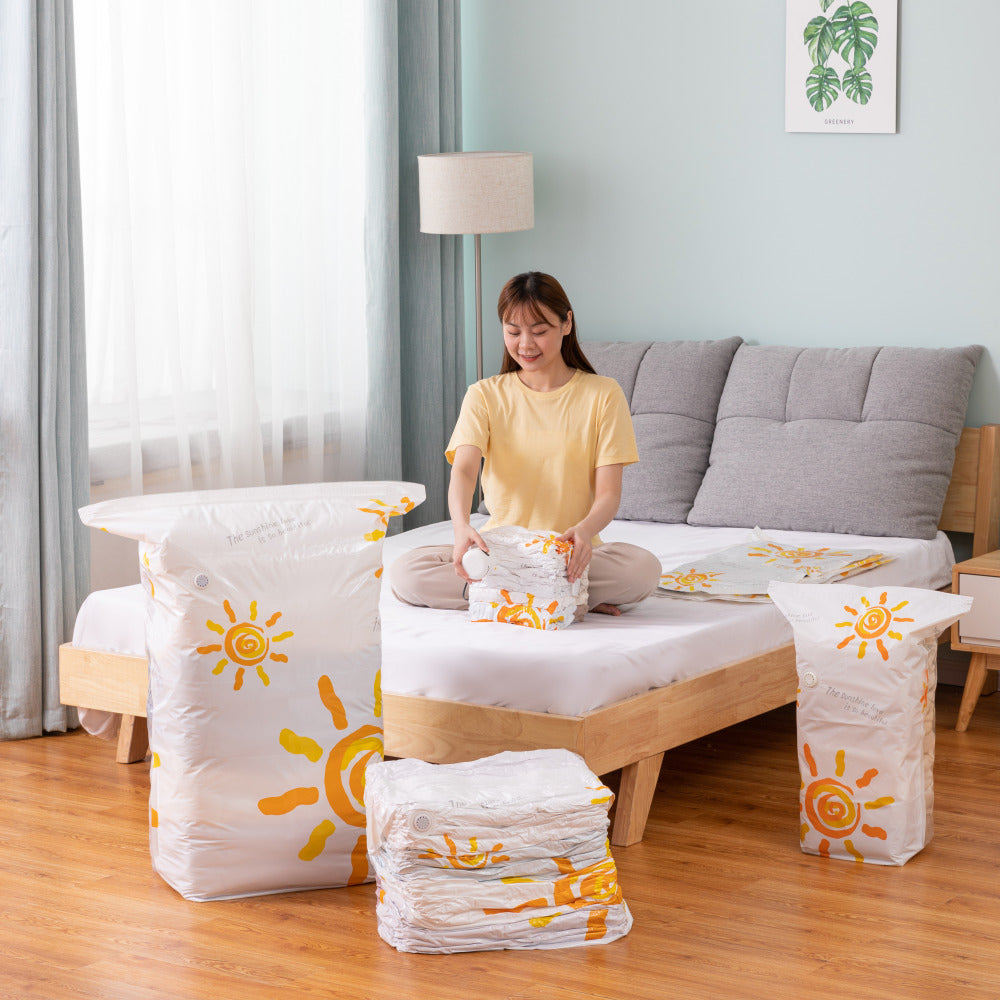 Taili Taili Sunflower Vacuum Storage Bags 80×100×38cm - 2 Pack – Umall ...