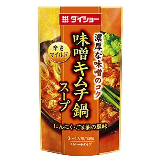 Nước lẩu Miso Kimchi Daisho 750 g – vị tỏi mè đậm đà