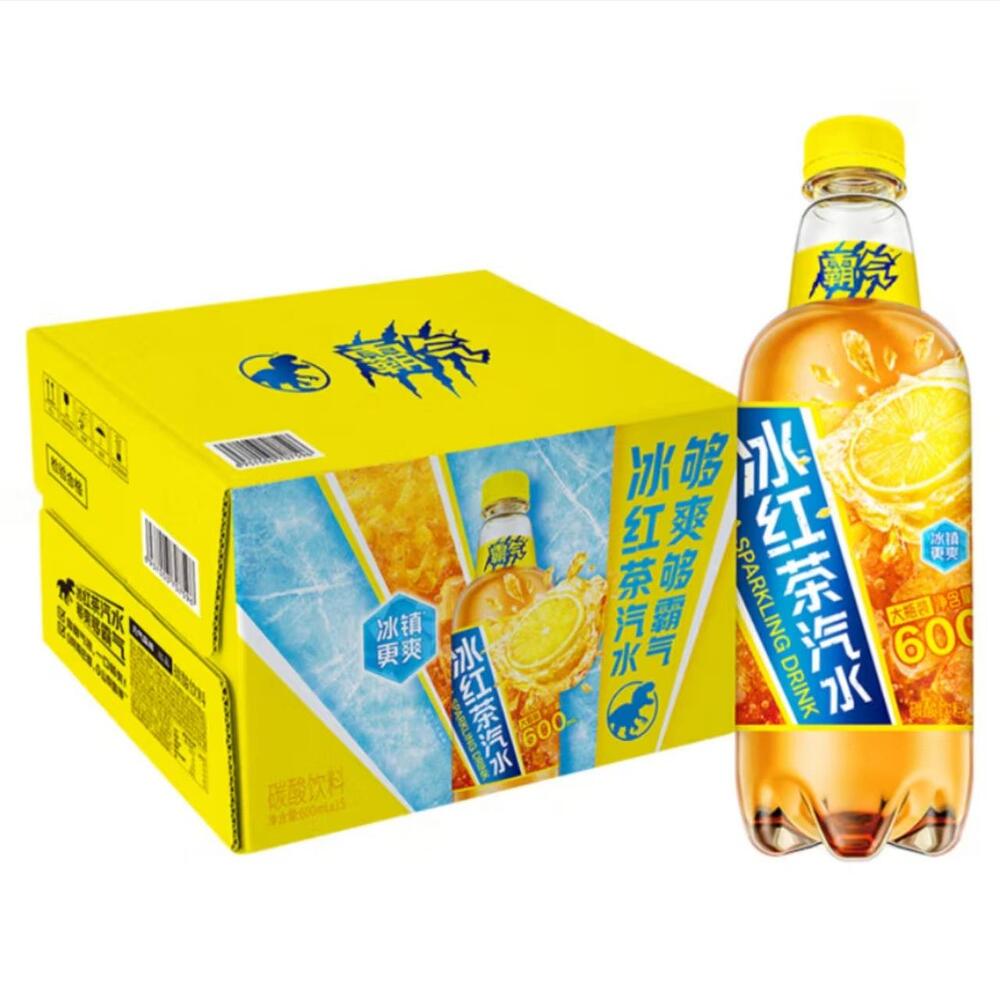 Genki-Forest-Sparkling-Iced-Black-Tea-600-ml-x-15-–-Tea-Soda-1