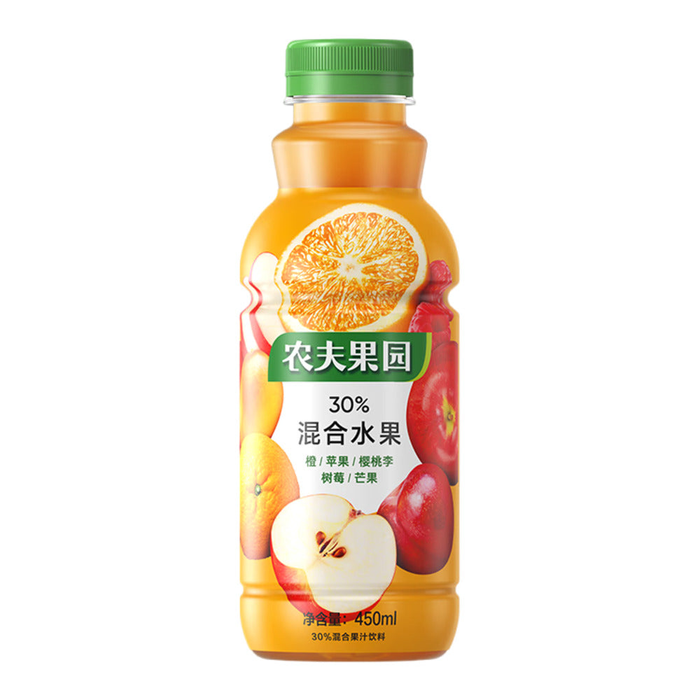 Nongfu-Spring-Nongfu-Orchard-30%-Mixed-Fruit-Juice-Drink-–-Orange-450ml-1