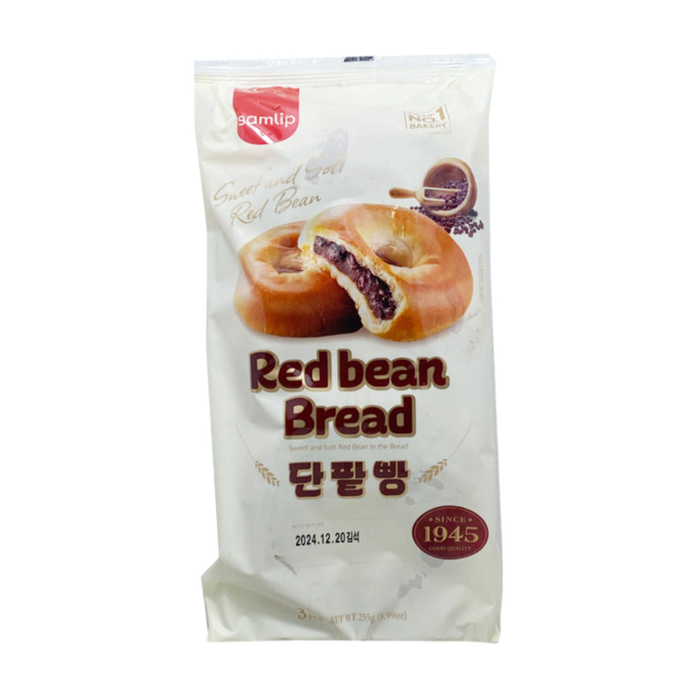 Samlip-Korean-Red-Bean-Bread-–-3-Pieces-(255g)---Sweet-Azuki-Buns-1