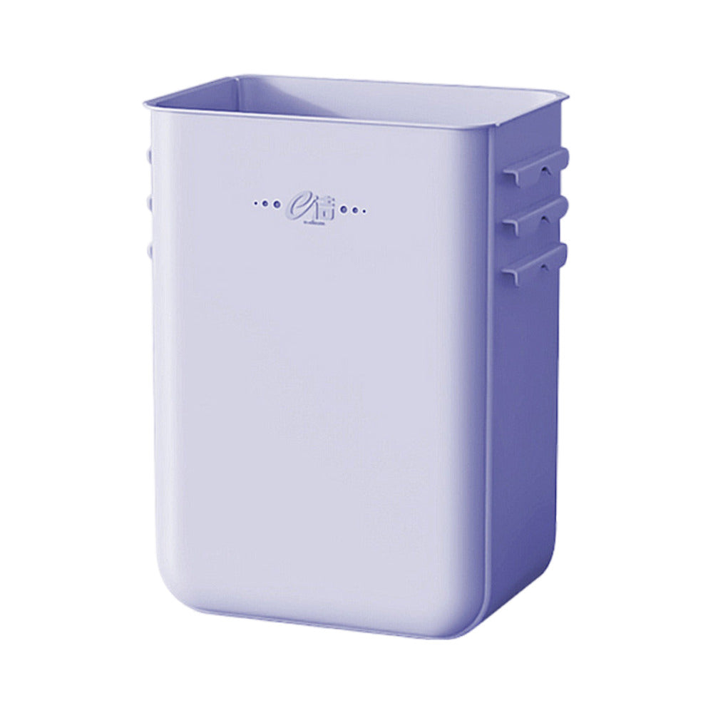 eJie-Wall-Mounted-Trash-Bin---10L,-Lavender-Purple-1
