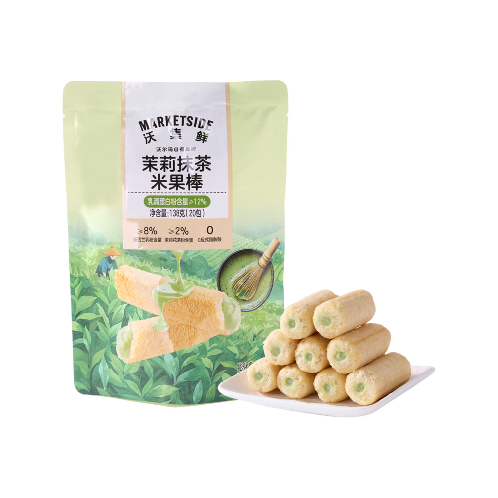 Marketside Jasmine Matcha Rice Puff Sticks 138g – Limited Import ...