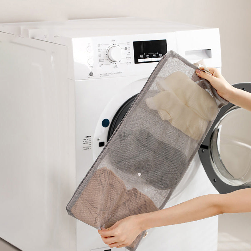 Túi Giặt Lưới Gấp Gọn FaSoLa (Xám) 1 cái – bảo vệ quần áo mỏng