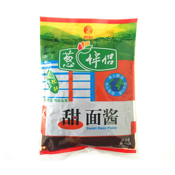 Tương Đậu Ngọt Shinho Scallion Partner 400 g – sốt chấm vịt quay & bánh bao