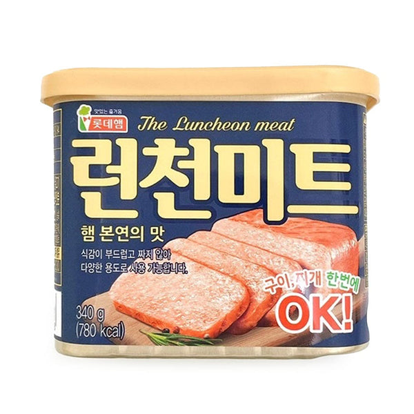 Lotte Ham Luncheon Meat 340 g – thịt hộp Hàn Quốc mềm mịn