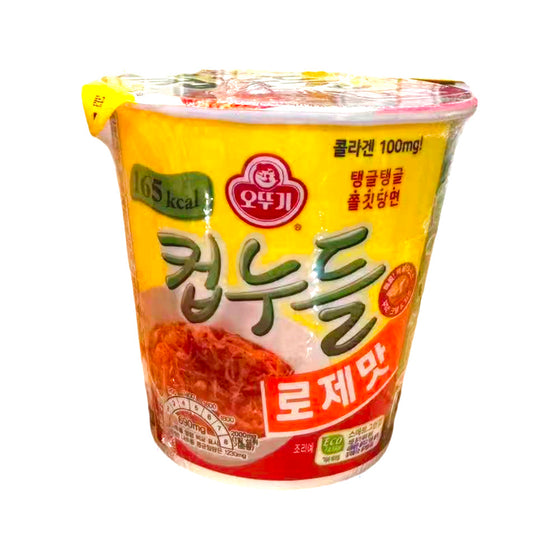 Ottogi Cup Noodles Rosé Flavor 49.8g - Creamy Spicy Korean Instant Noodles