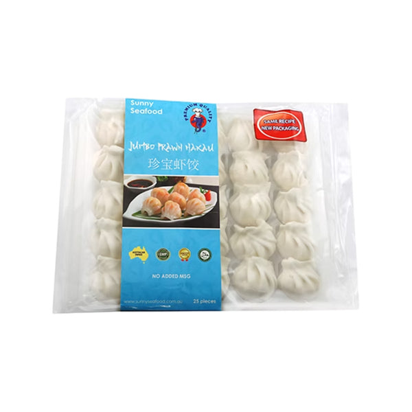 Há cảo tôm Jumbo Sunny Seafood 1 kg (25 cái) – dimsum tôm tươi, hấp xào tiện lợi