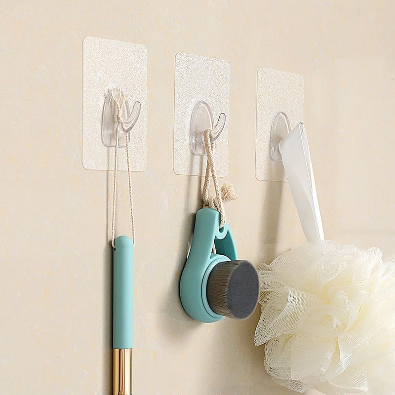 FaSoLa-No-Drill-Adhesive-Hooks---Round,-6.5cm-Diameter,-3-Pieces,-3kg-Capacity-X3-1