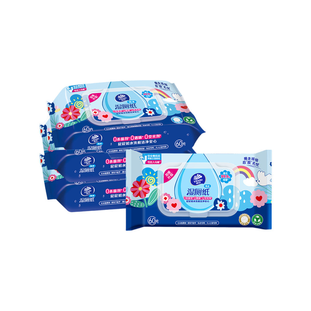Vinda-Wet-Toilet-Wipes-–-Alcohol‑Free-&-Fragrance‑Free,-60-Sheets-x-3-1