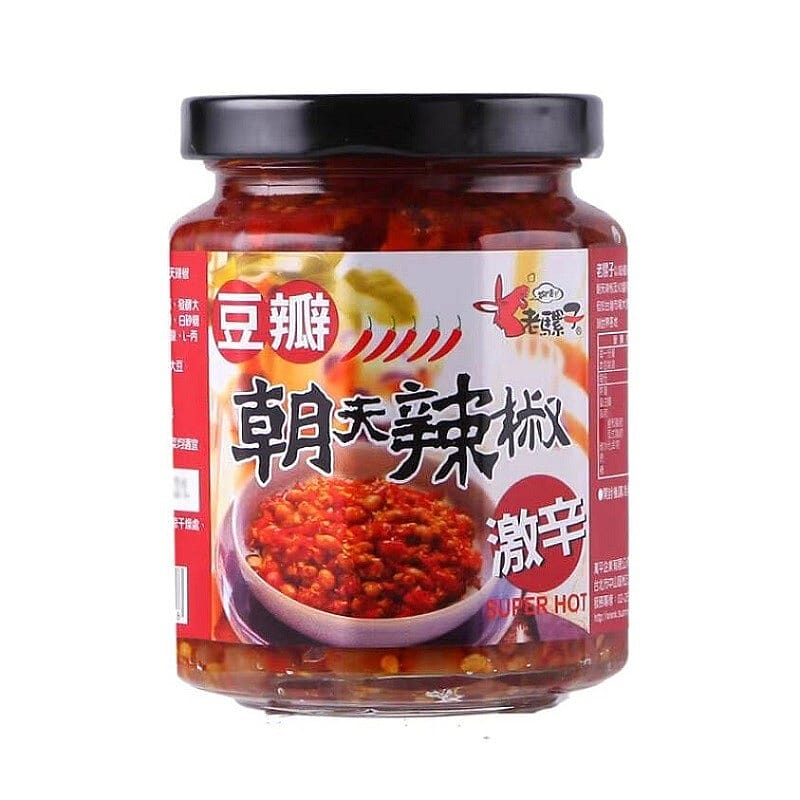 Old-Mule-Brand-Black-Bean-and-Facing-Heaven-Super-Spicy-Chili-240g-1