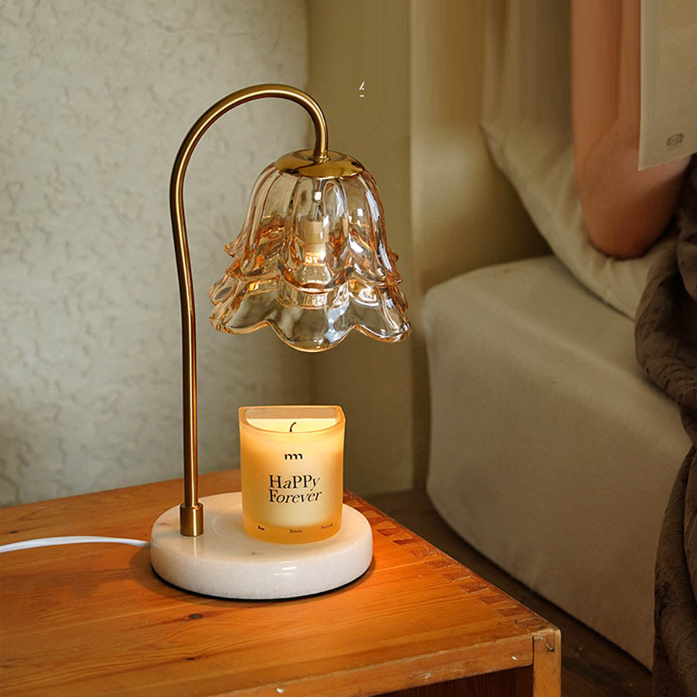 Đèn Hâm Nóng Nến Emmamolly Hoa Linh Lan Trắng – tỏa hương dịu dàng