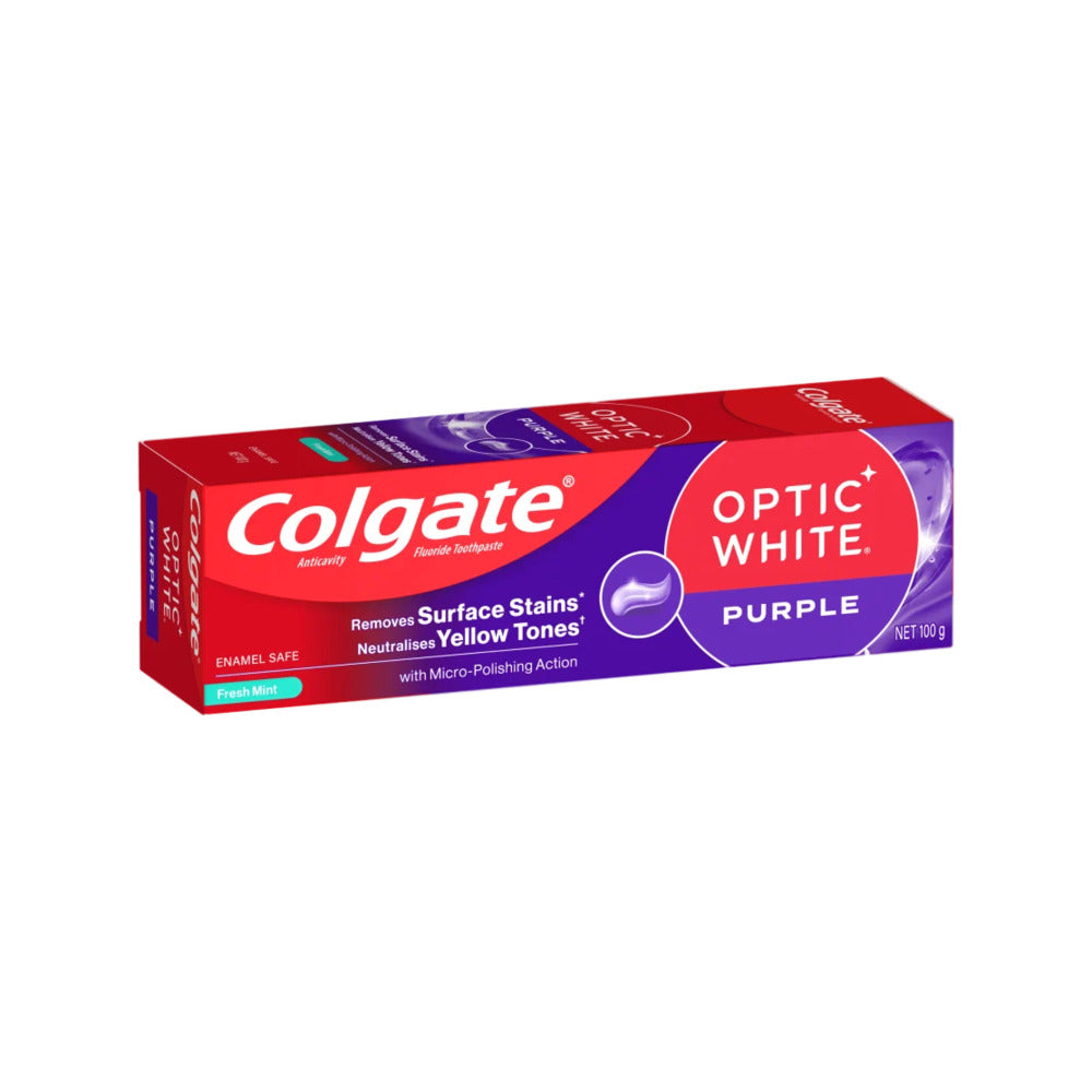 Colgate Toothpaste Variant Purple Colgate Optic White Purple Toothpaste Fresh Mint 100g – Umall ...