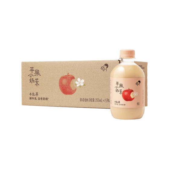 HEYTEA Apple Jasmine Milk Tea Drink 350ml x 15 Bottles