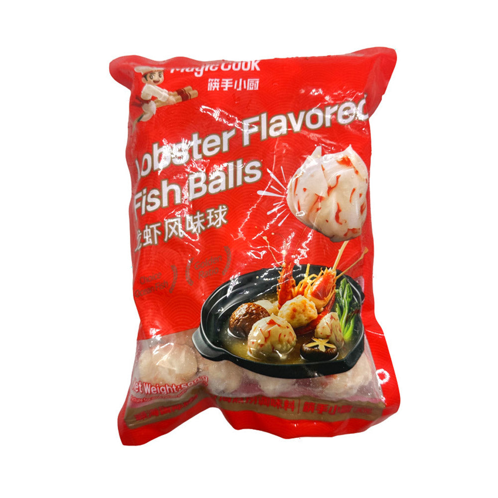 Haidilao-Magic-Cook-Lobster-Flavored-Fish-Balls-500g-–-Frozen-Seafood-Hot-Pot-Favorite-1