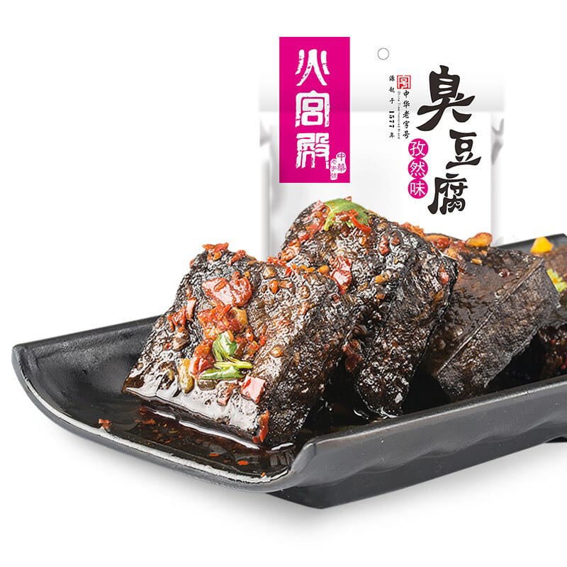 Đậu Phụ Thối Huogongdian 108 g – đặc sản Tứ Xuyên vị cumin, giòn cay