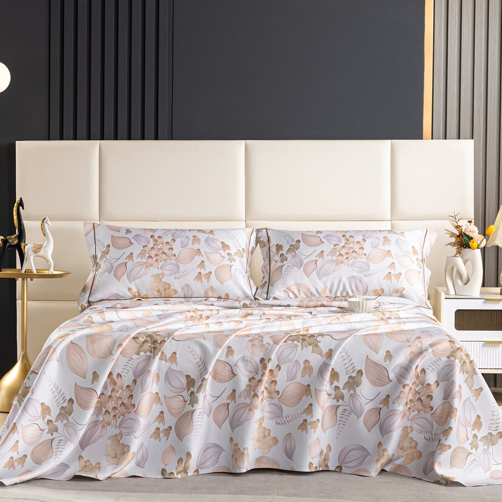 Heartin-Machine-Washable-Soft-Sheet-Set---Rose-Whisper-(Sheet-+-2-Pillowcases)-1