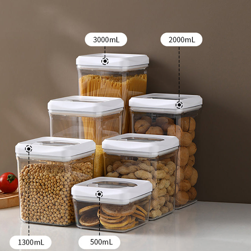 Hộp Bảo Quản Thực Phẩm Vuông FaSoLa 1,3 L – kín khí, giữ tươi lâu