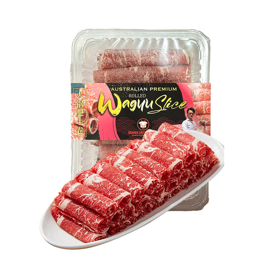 Thịt Bò Wagyu Cuộn Lẩu Osawa 250 g – thái mỏng, mềm ngọt