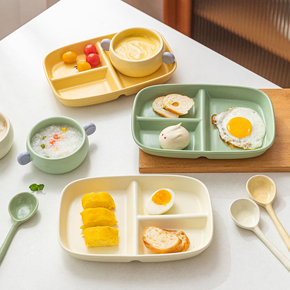 Quick Breakfast Set Modern SweetHome Colorful Breakfast Set - Milk White Series – Umall ...