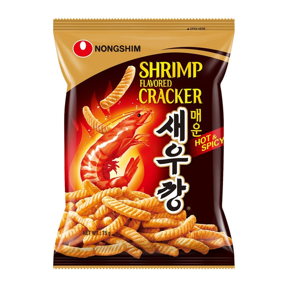 Snack Tôm Cay Nongshim 75 g – giòn cay hương vị tôm