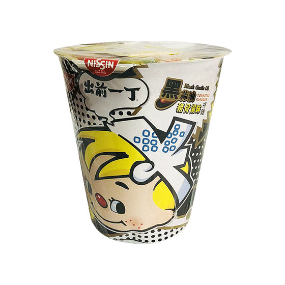 Mì Nissin Demae Iccho Dầu Tỏi Đen Vị Tonkotsu 72 g – ramen Nhật béo ngậy