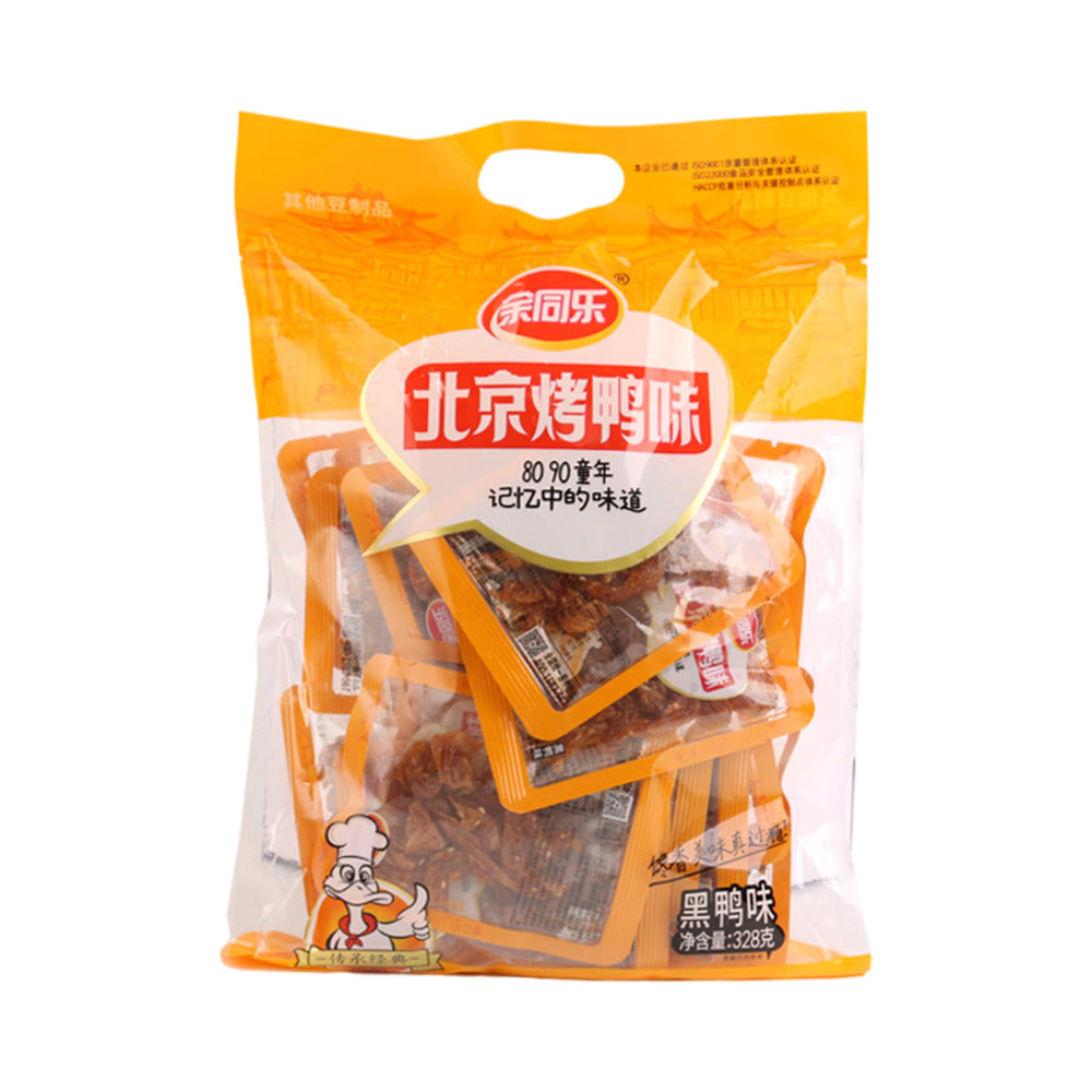Yutongle-Beijing-Roast-Duck-Flavored-Tofu-Jerky-–-Black-Duck-Style-328g---Plant-Based-Soy-Snack-1
